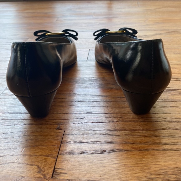 Salvatore Ferragamo Black Leather size 5 - Picture 9 of 11